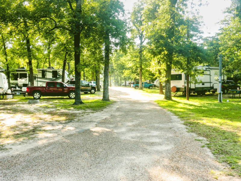Lakefront RV camping at Shiloh on the Lake