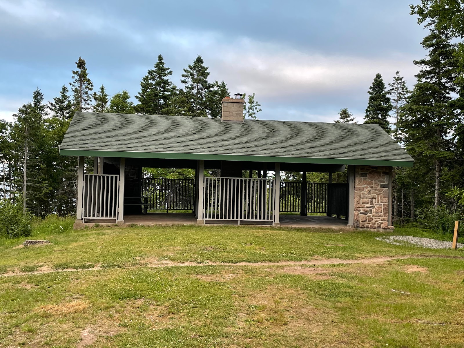 National Park campground setting