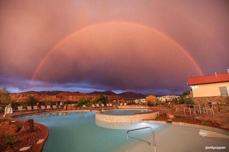 Moab KOA Holiday pool and facilities