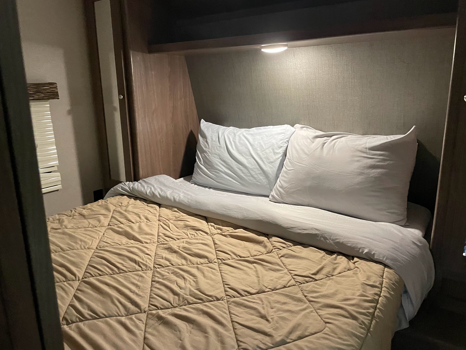 Rundle Mountain RV Park with mountain views