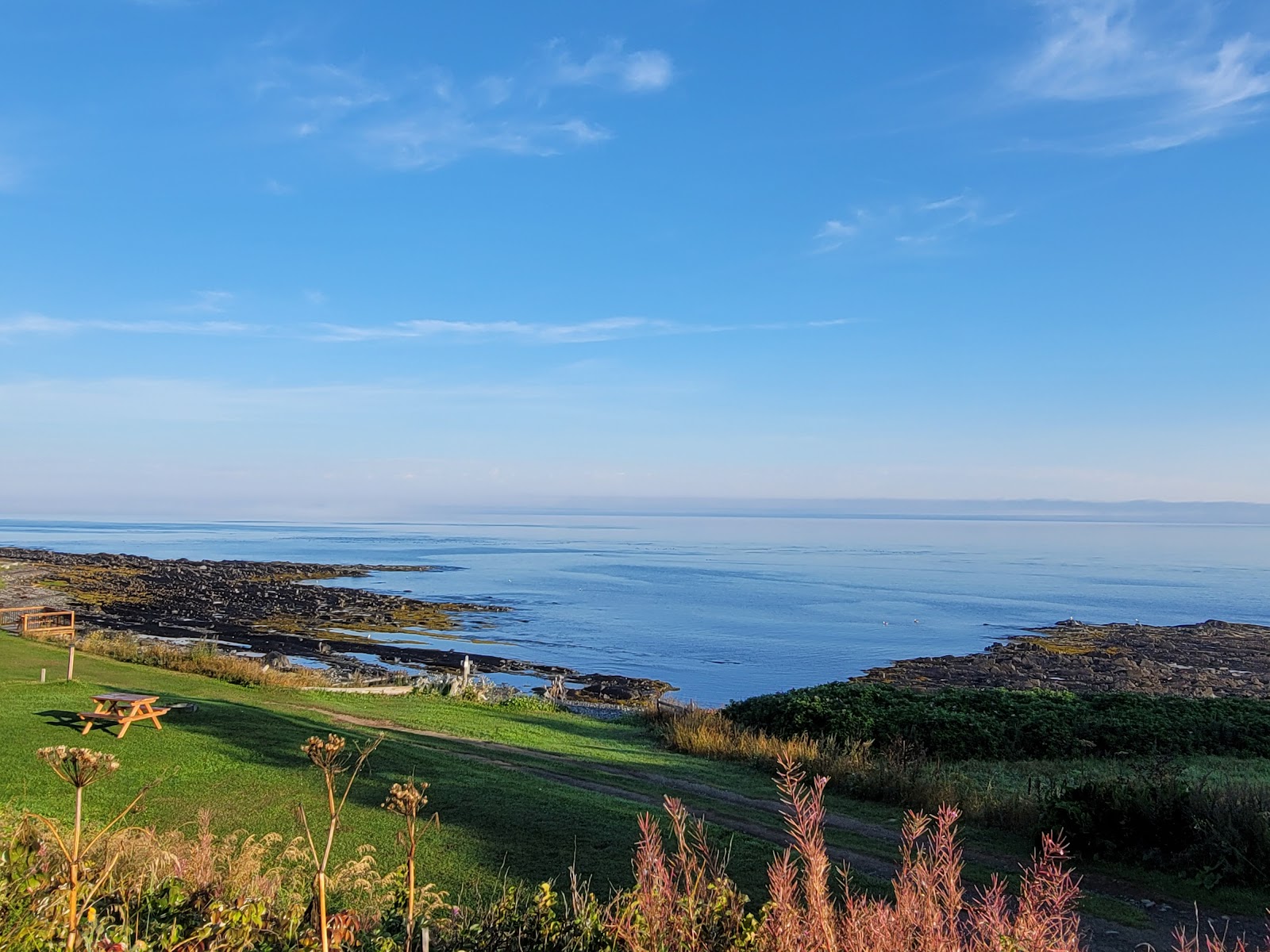 Camping au Soleil Couchant Grande-Vallée RV sites