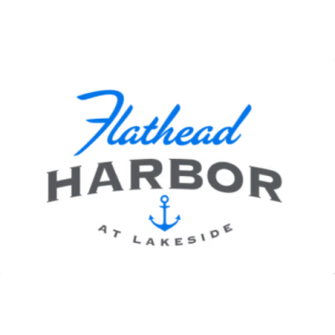 Station Flathead Harbor en bord d'eau avec vues montagneuses