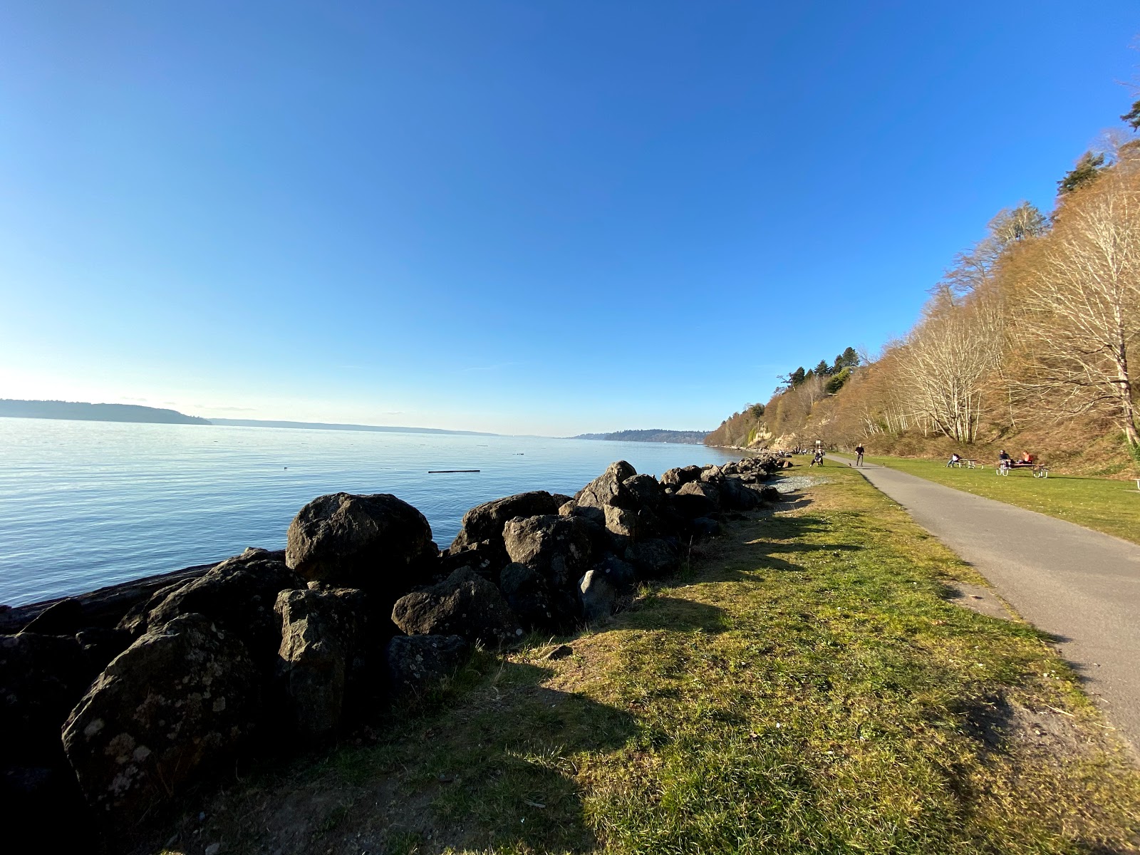Saltwater State Park with beach view
