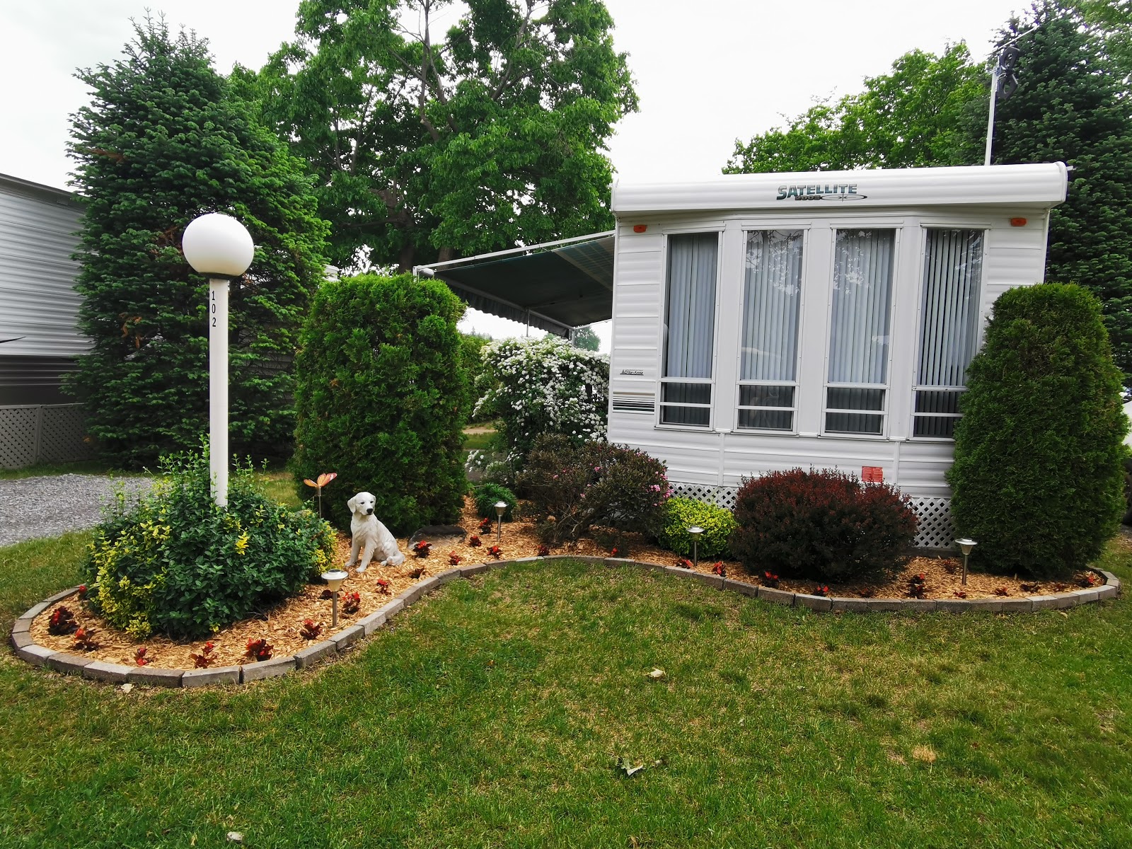 Terrain de camping Camping Lescale adapté aux gros véhicules