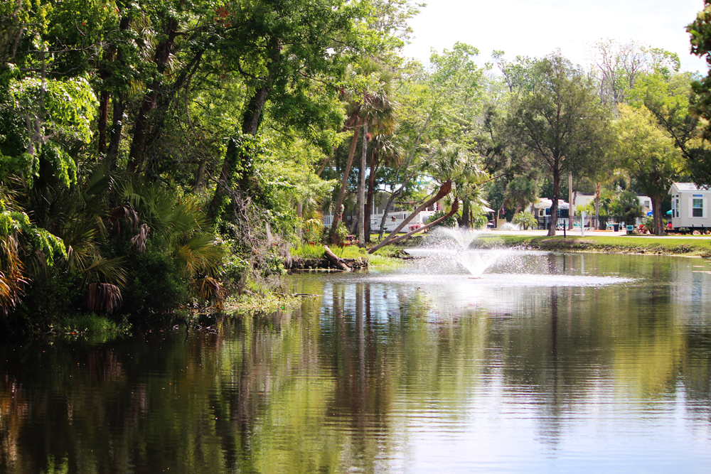 Sun Retreats Homosassa River waterfront RV camping