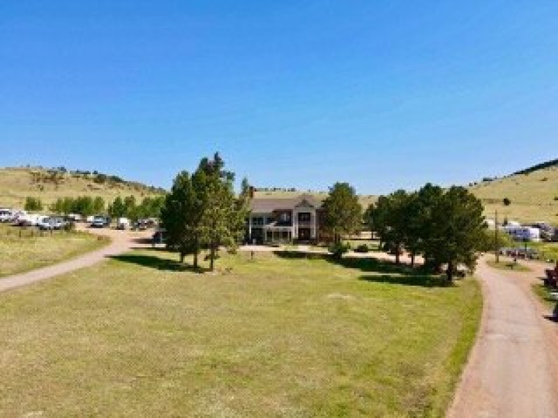 Cripple Creek Hospitality House RV park entrance