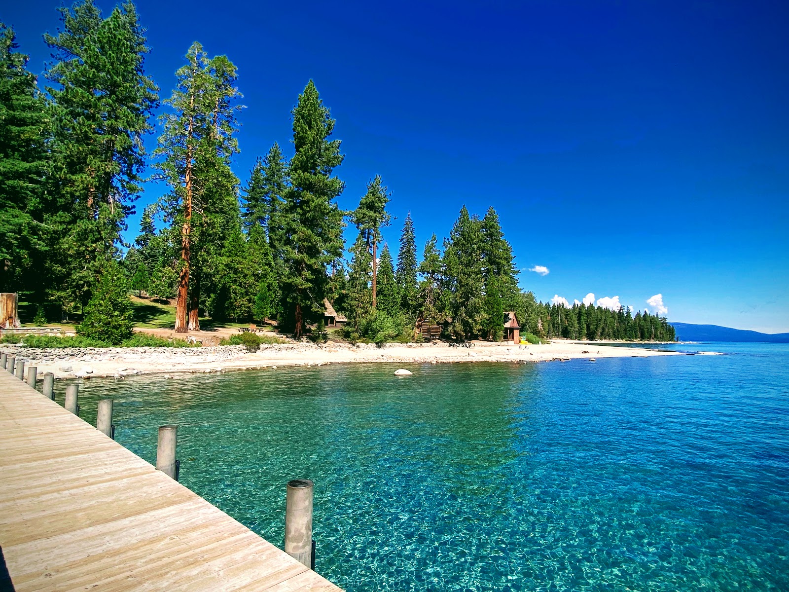 Ed Z'berg Sugar Pine Point State Park with direct Lake Tahoe waterfront access