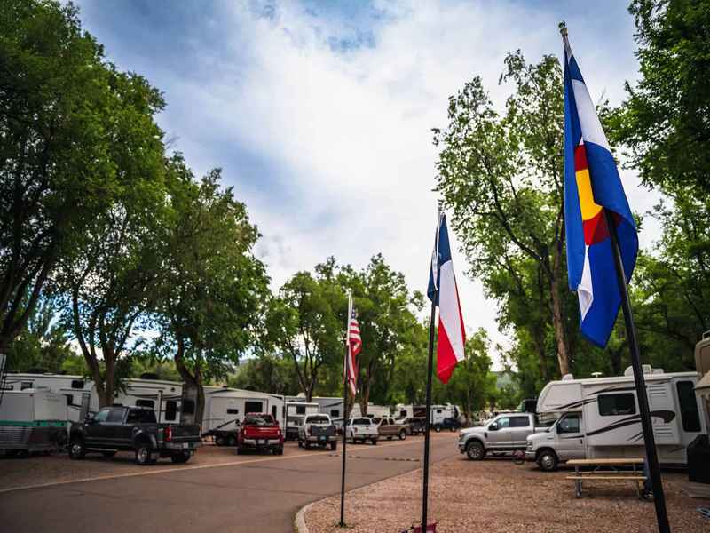 Garden of the Gods RV Resort with scenic views