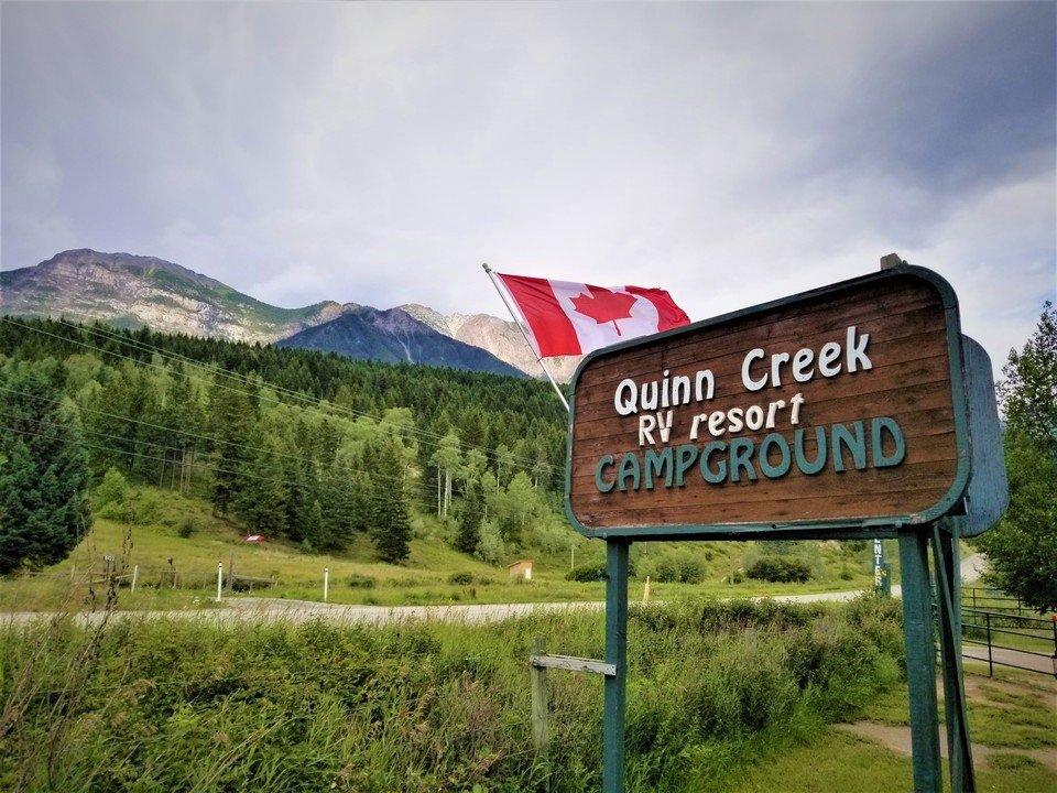 Quinn Creek Campground RV sites