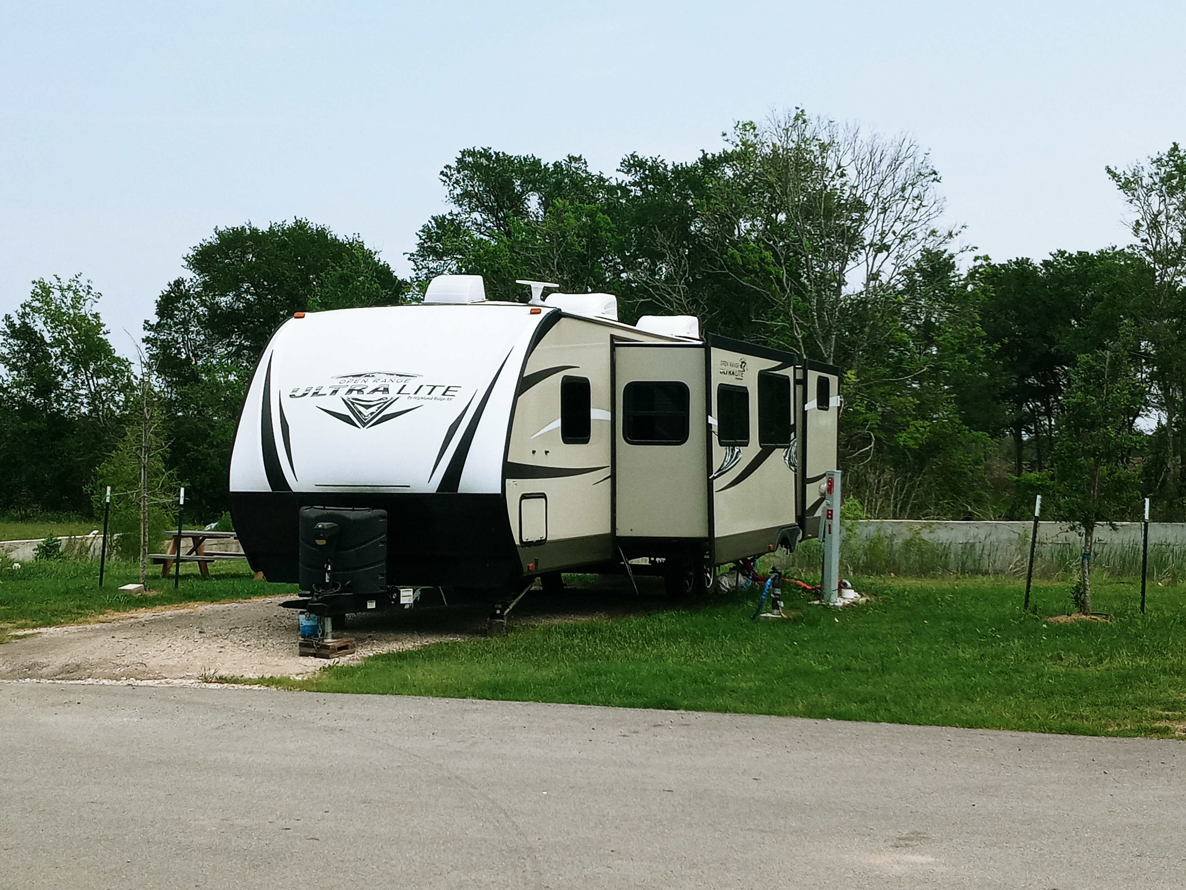 Wisteria RV Park entrance
