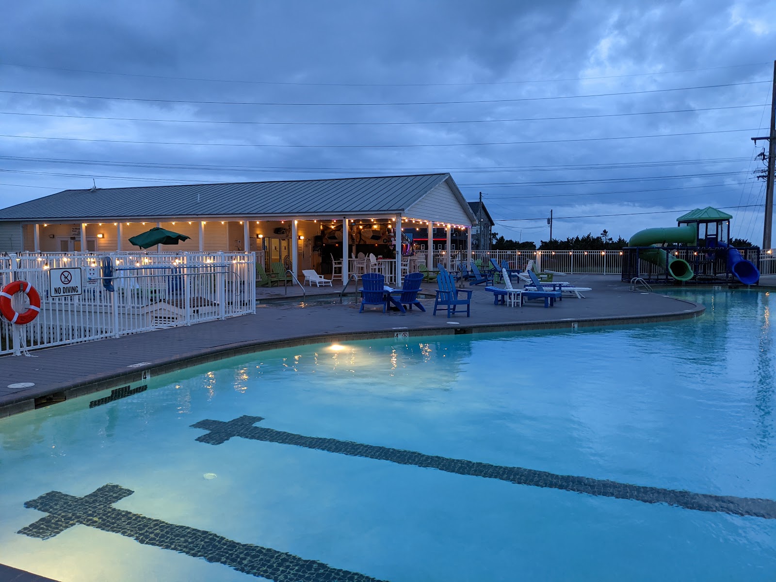 Cape Hatteras KOA resort overview with RV sites