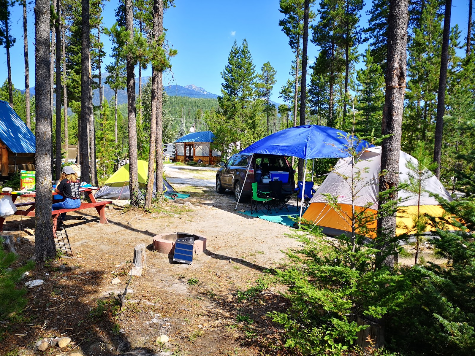 Emplacements VR du Blue River Campground