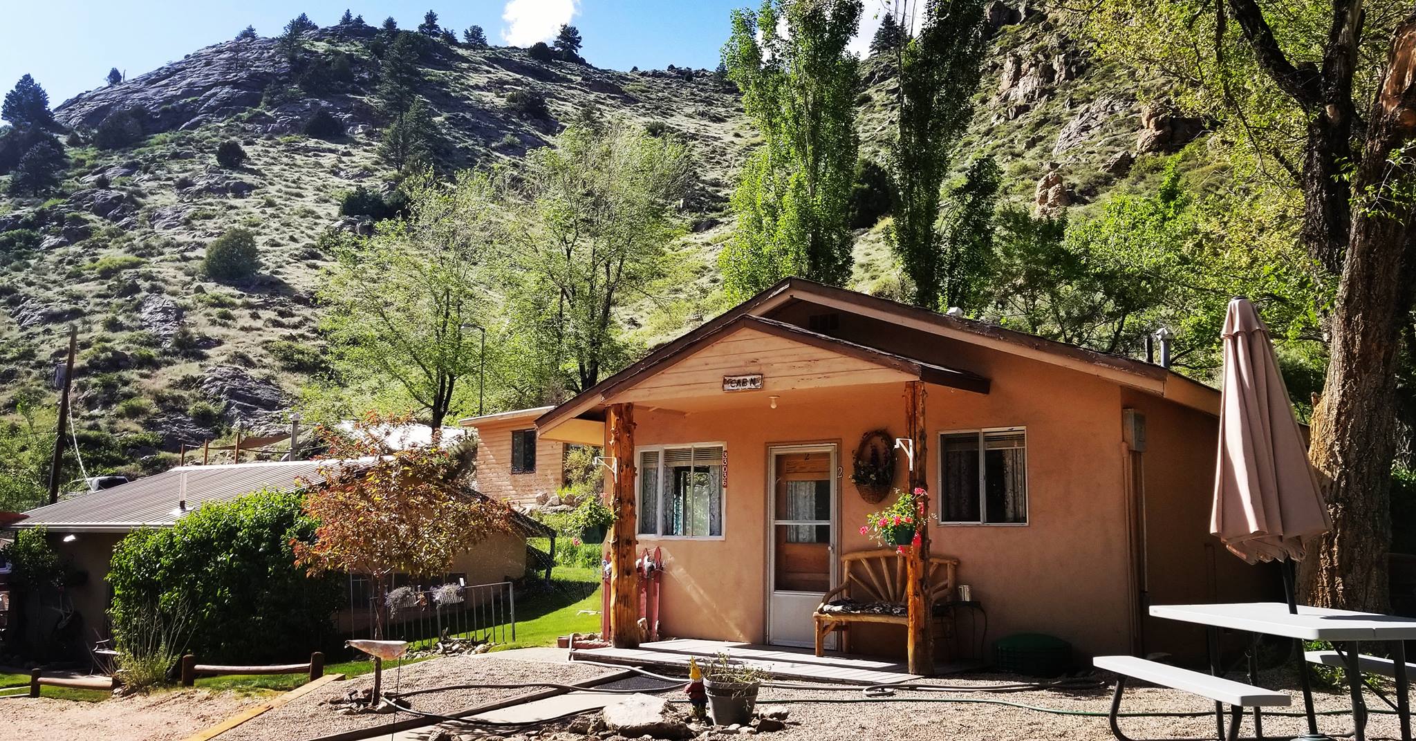 CanyonSide Campground scenic canyon setting