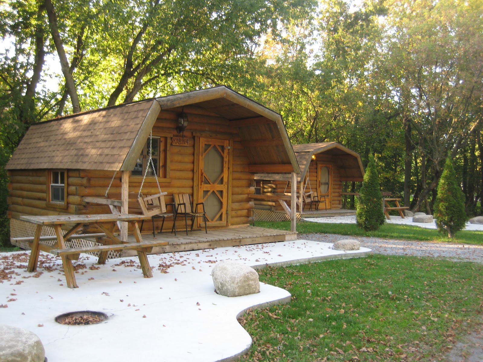 Terrain de camping Montreal South KOA Journey avec aménagements