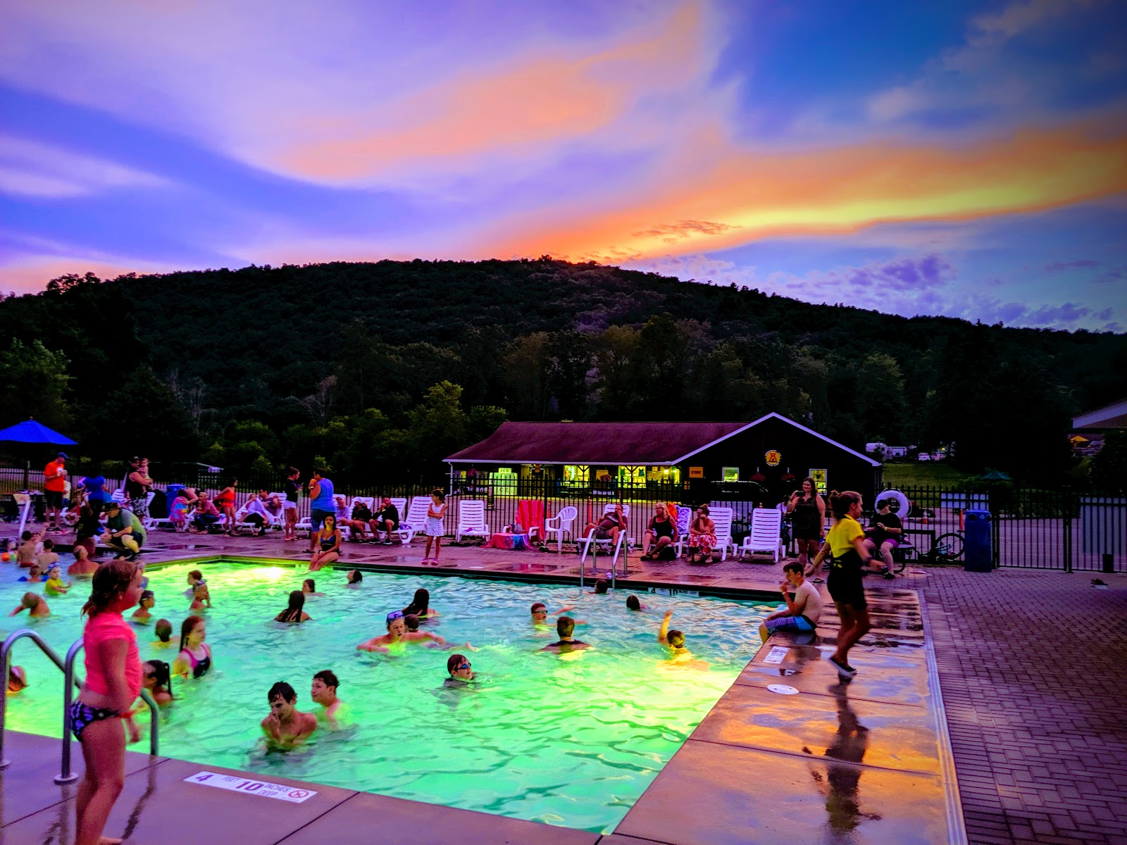Hammondsport Bath KOA Resort main area