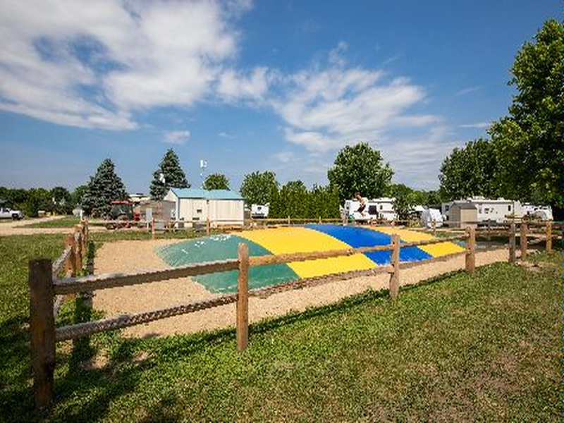 NorthWoods RV Resort scenic grounds