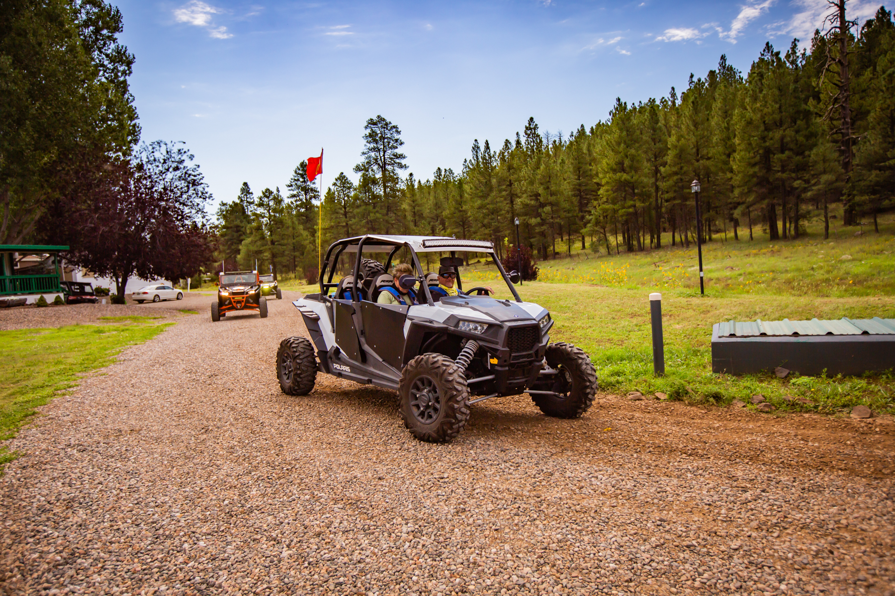 Munds Park RV Resort mountain setting with forest landscape