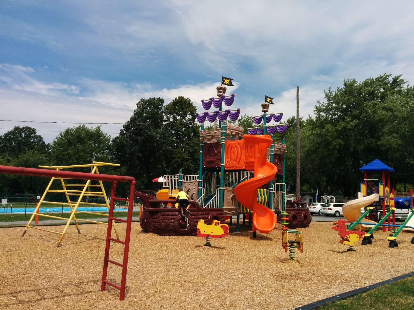 Terrain de camping Camping Ste Madeleine pour familles