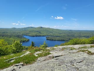 Emplacement pittoresque du terrain de camping du parc Camden Hills State