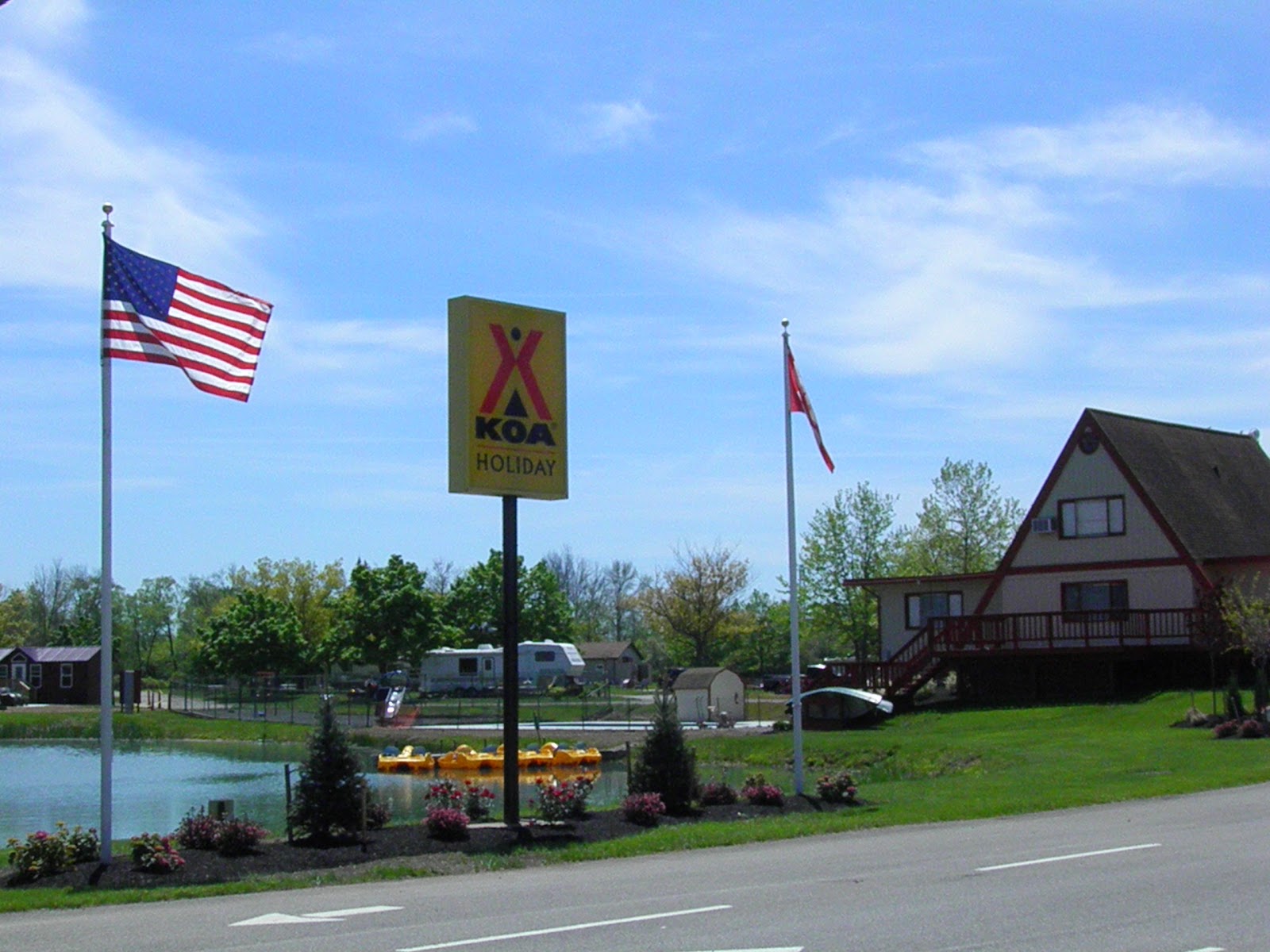 Sites VR au Niagara Falls Grand Island KOA Holiday