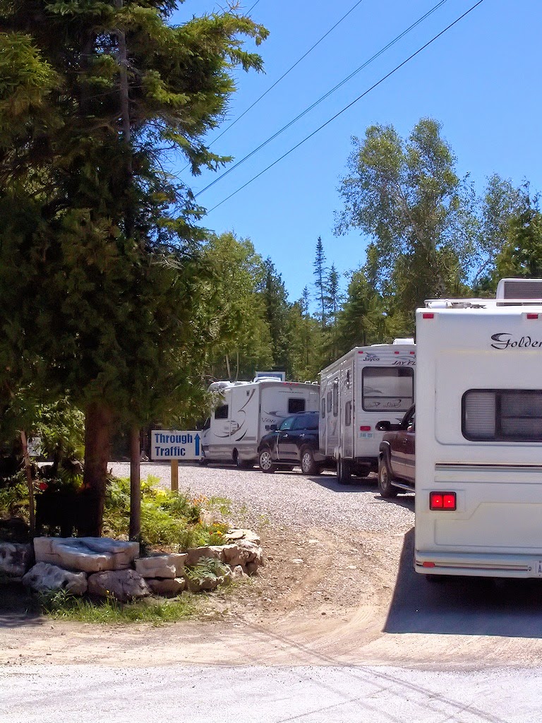 Lands End Park RV sites with electrical hookups