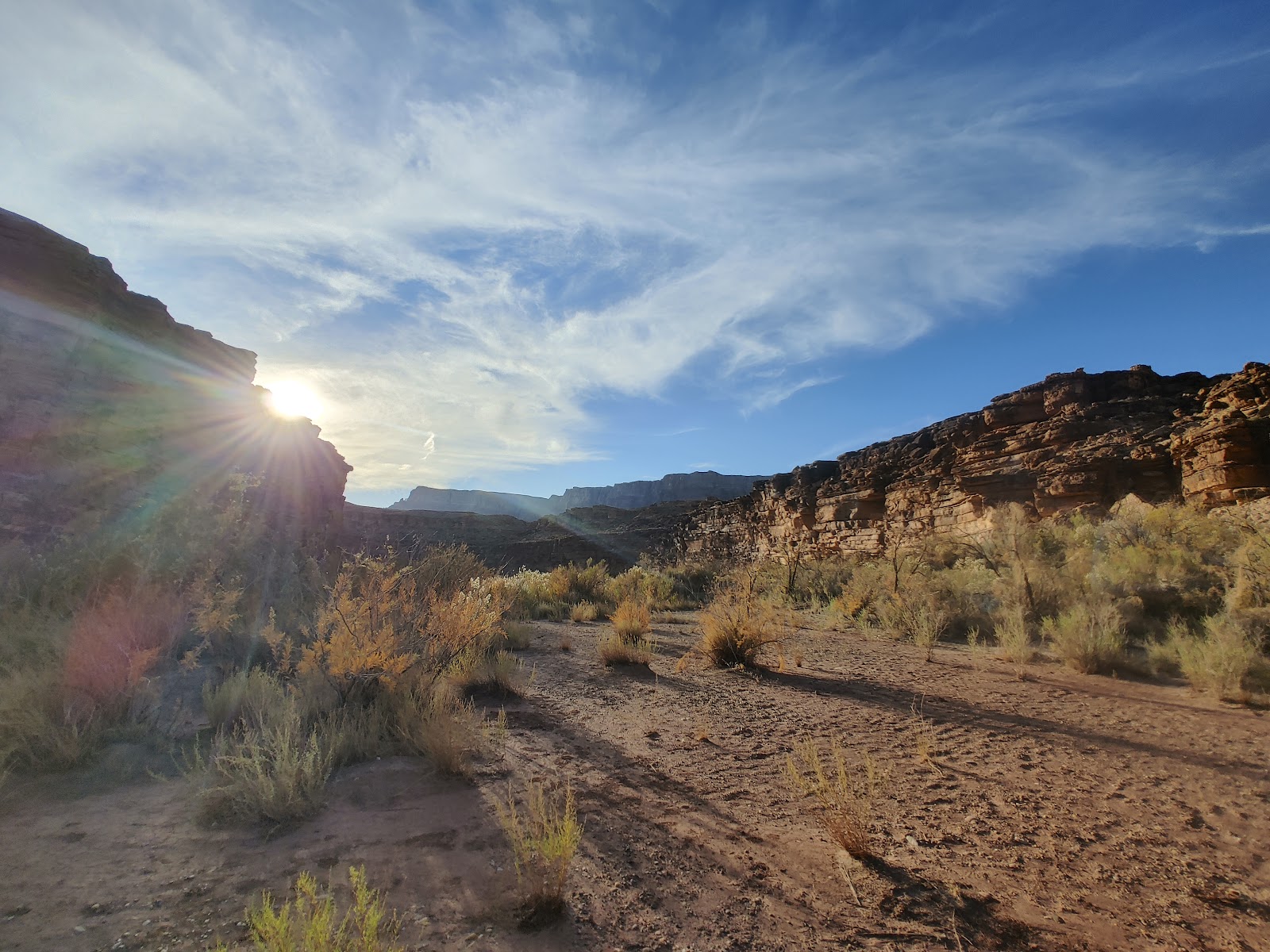 Lees Ferry Campground Colorado River setting