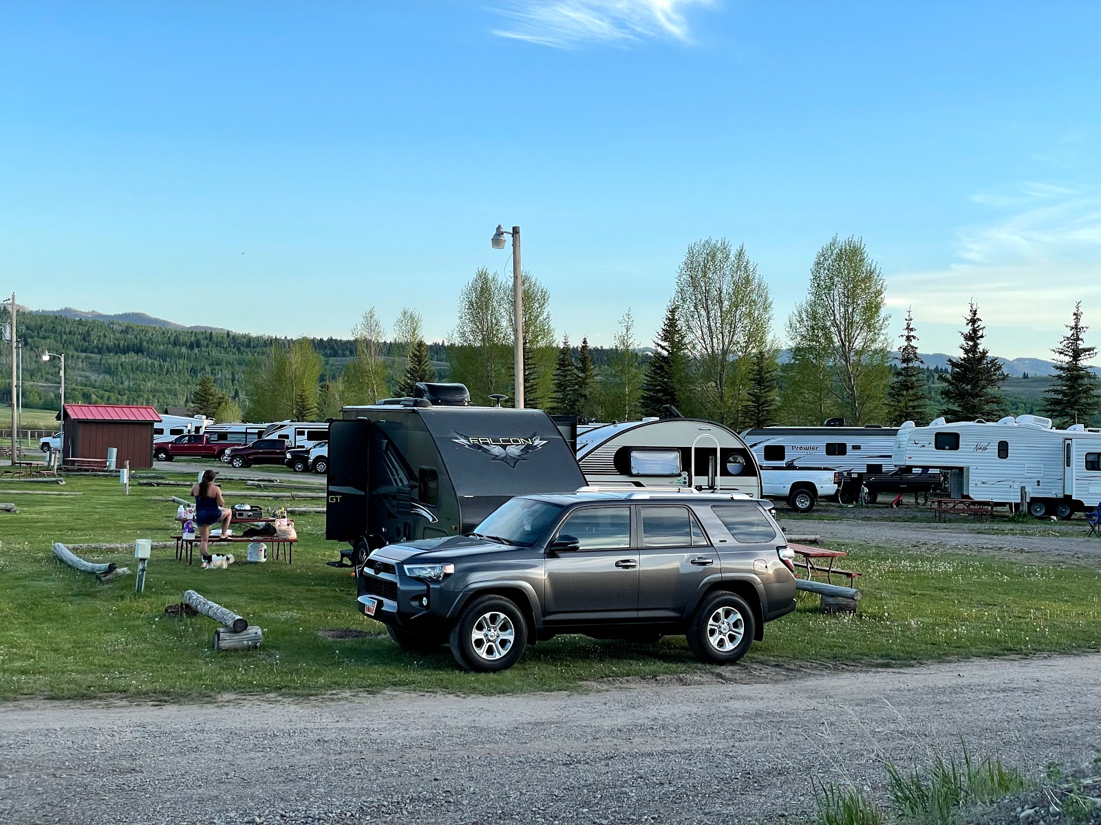 Fireside Buffalo Valley RV Park mountain setting
