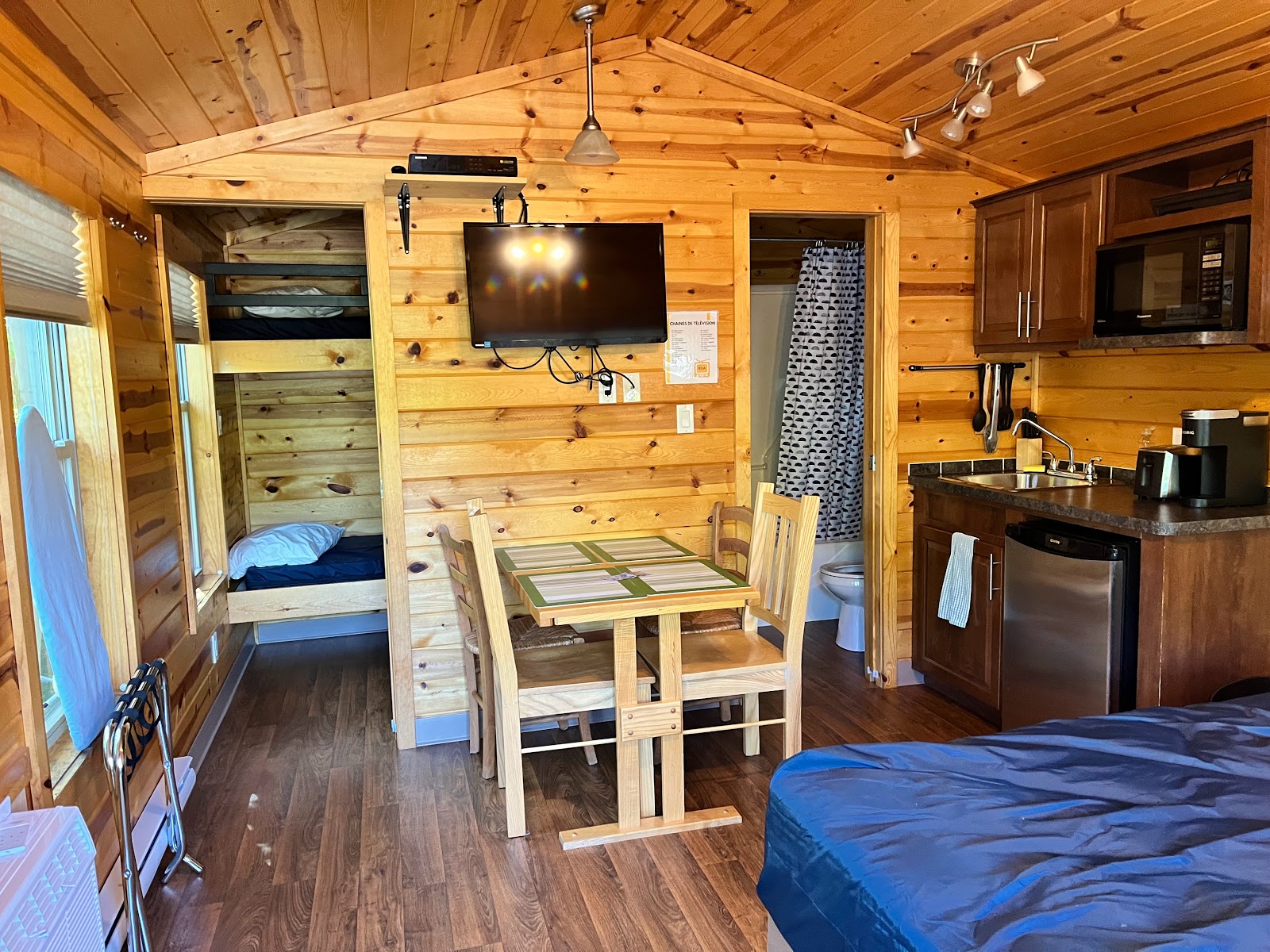 Terrain de camping Quebec City KOA Holiday avec installations récréatives