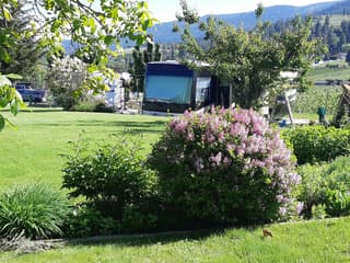 Boutique RV sites in Okanagan orchard setting