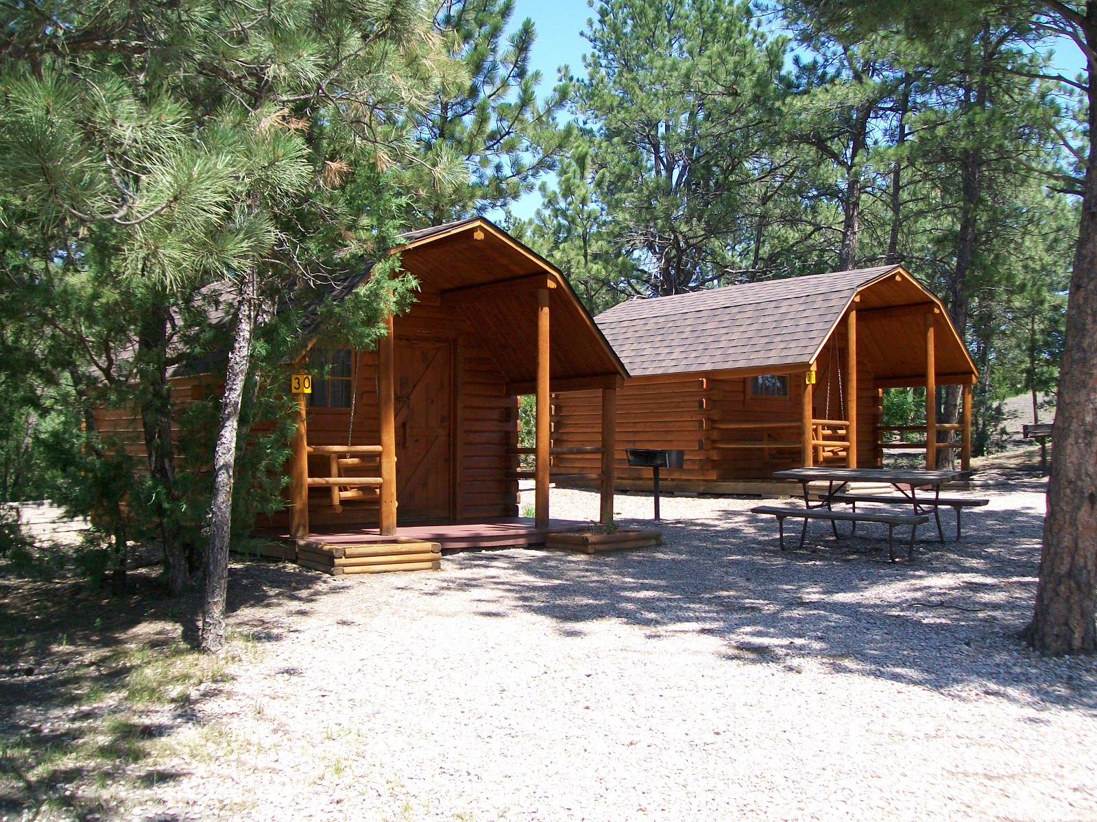 Hot Springs KOA Holiday with RV sites in scenic Black Hills setting