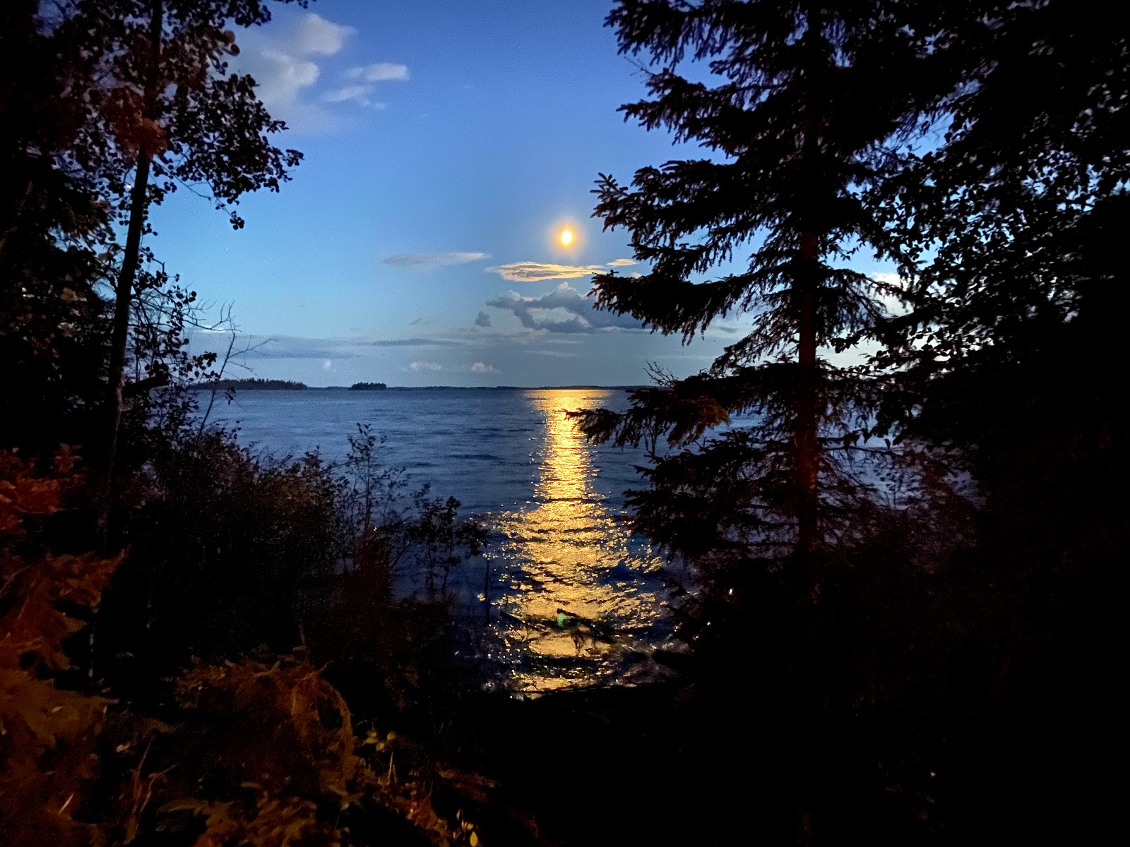 Nut Point campground at Lac La Ronge Provincial Park