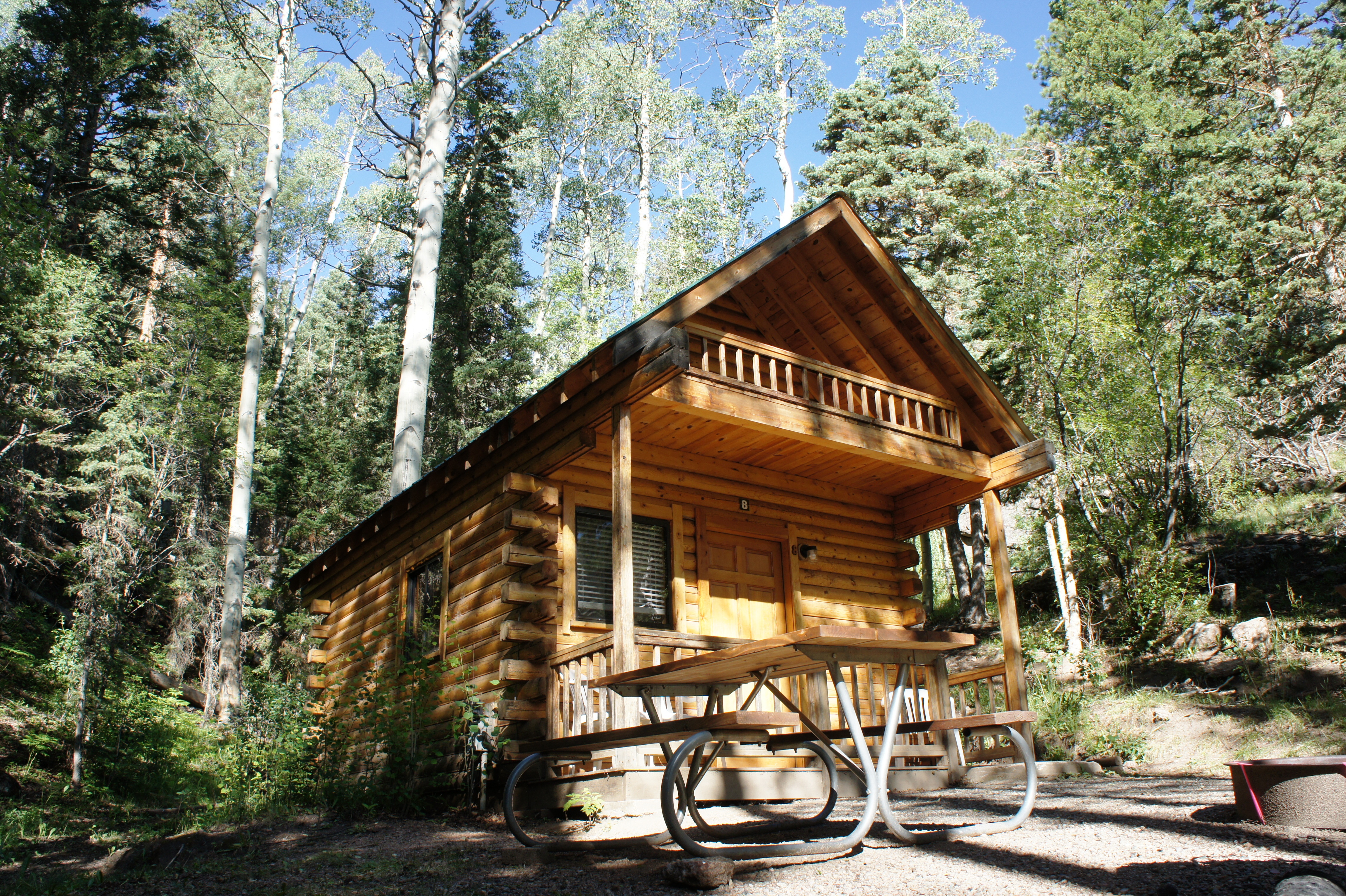 Aspen Acres Campground mountain landscape
