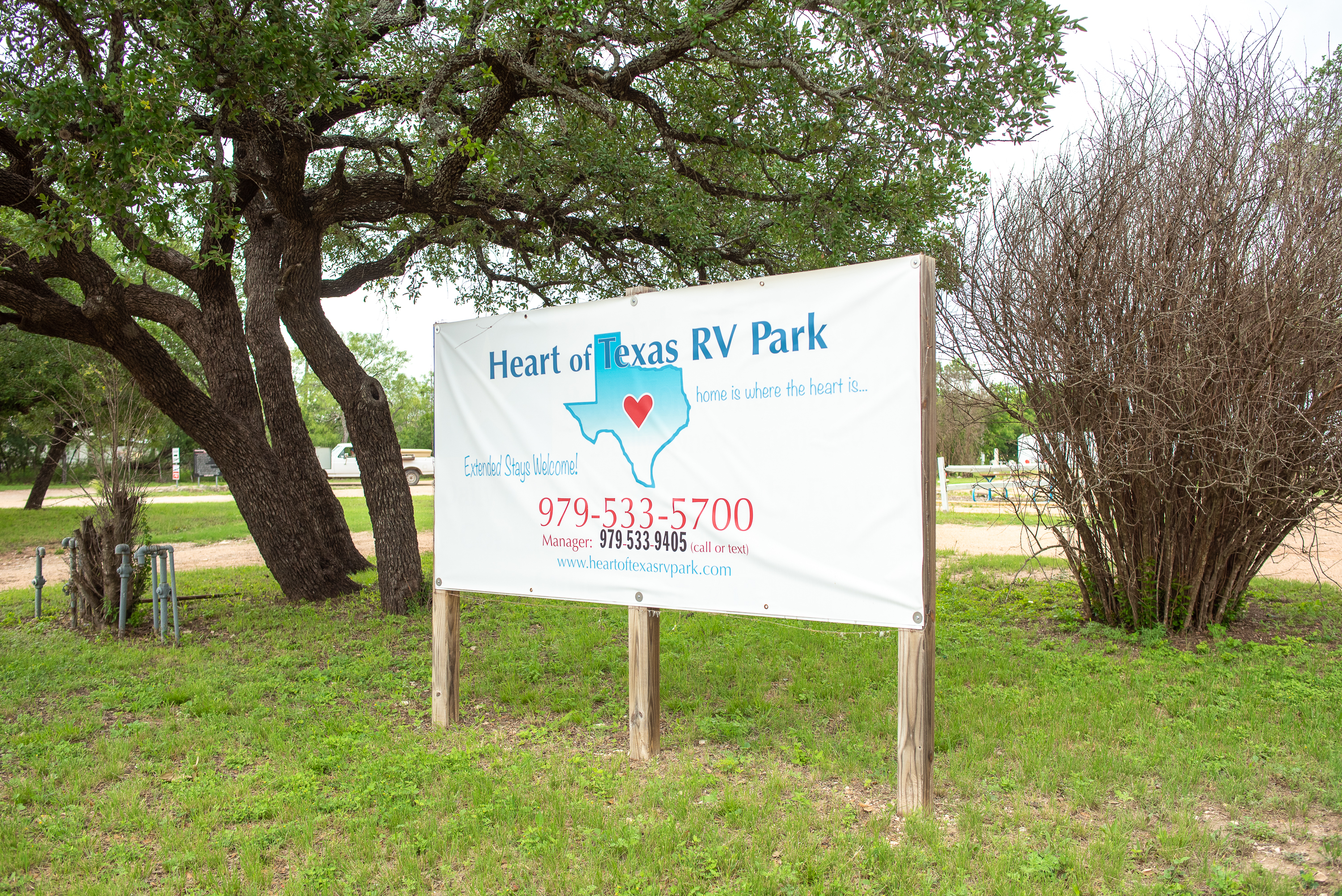 Heart of Texas RV Park Brady avec emplacements complets
