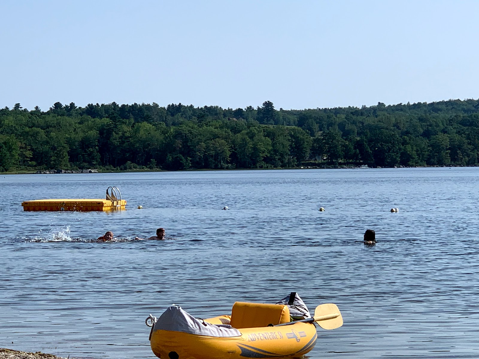 Sites de branchement complet du resort Patten Pond