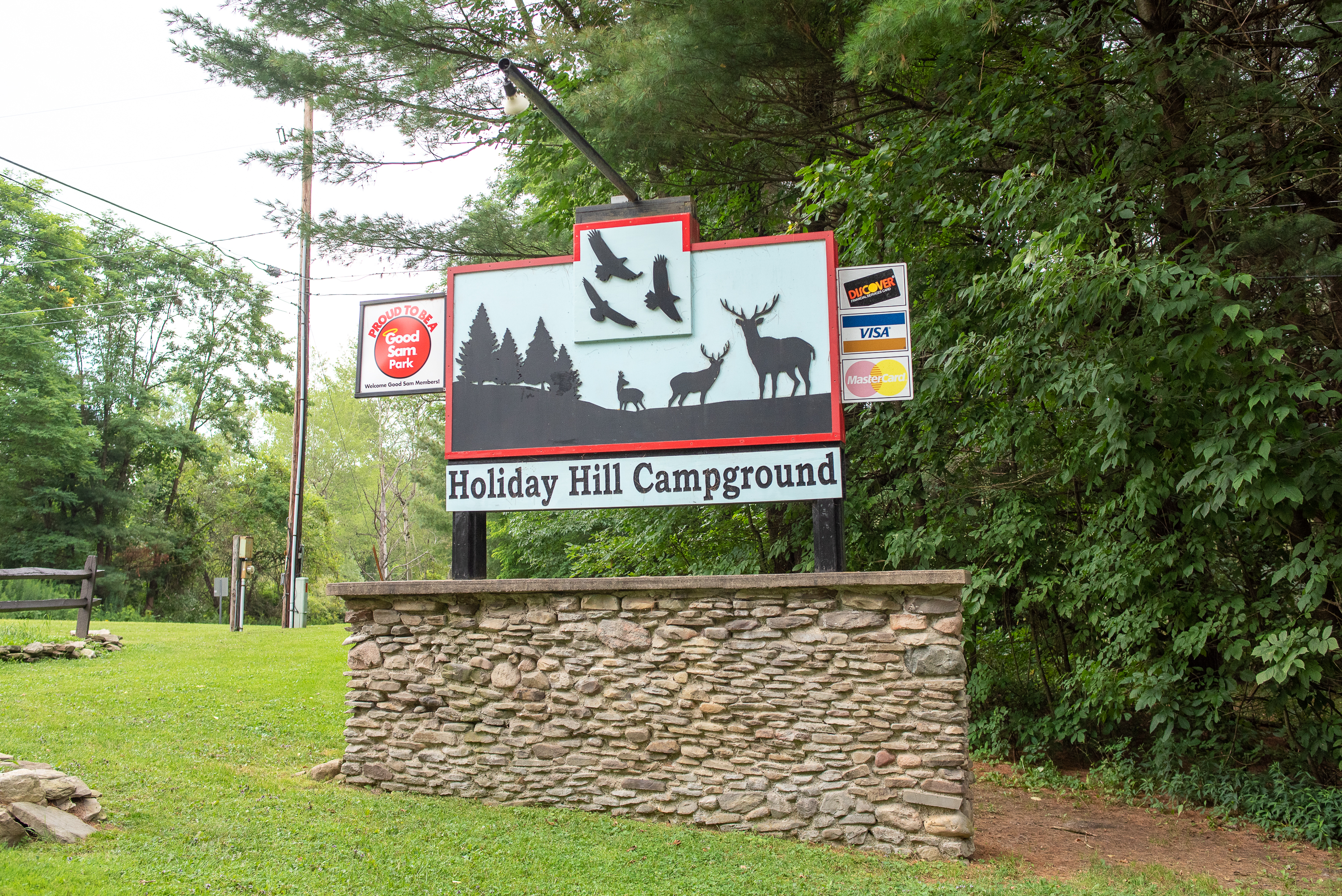 Holiday Hill Campground main grounds