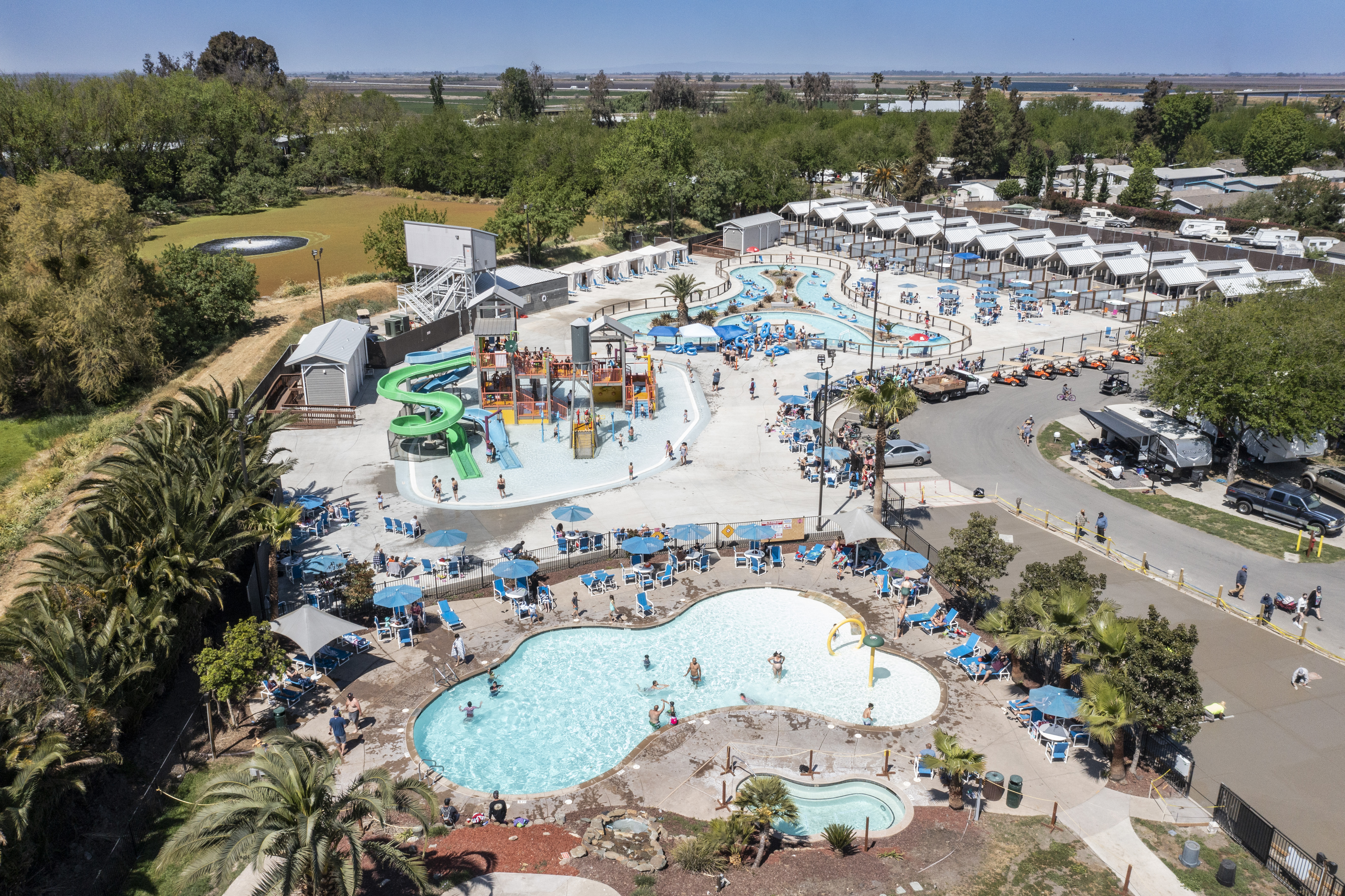 Yogi Bear Jellystone Park Tower Park Resort entrance