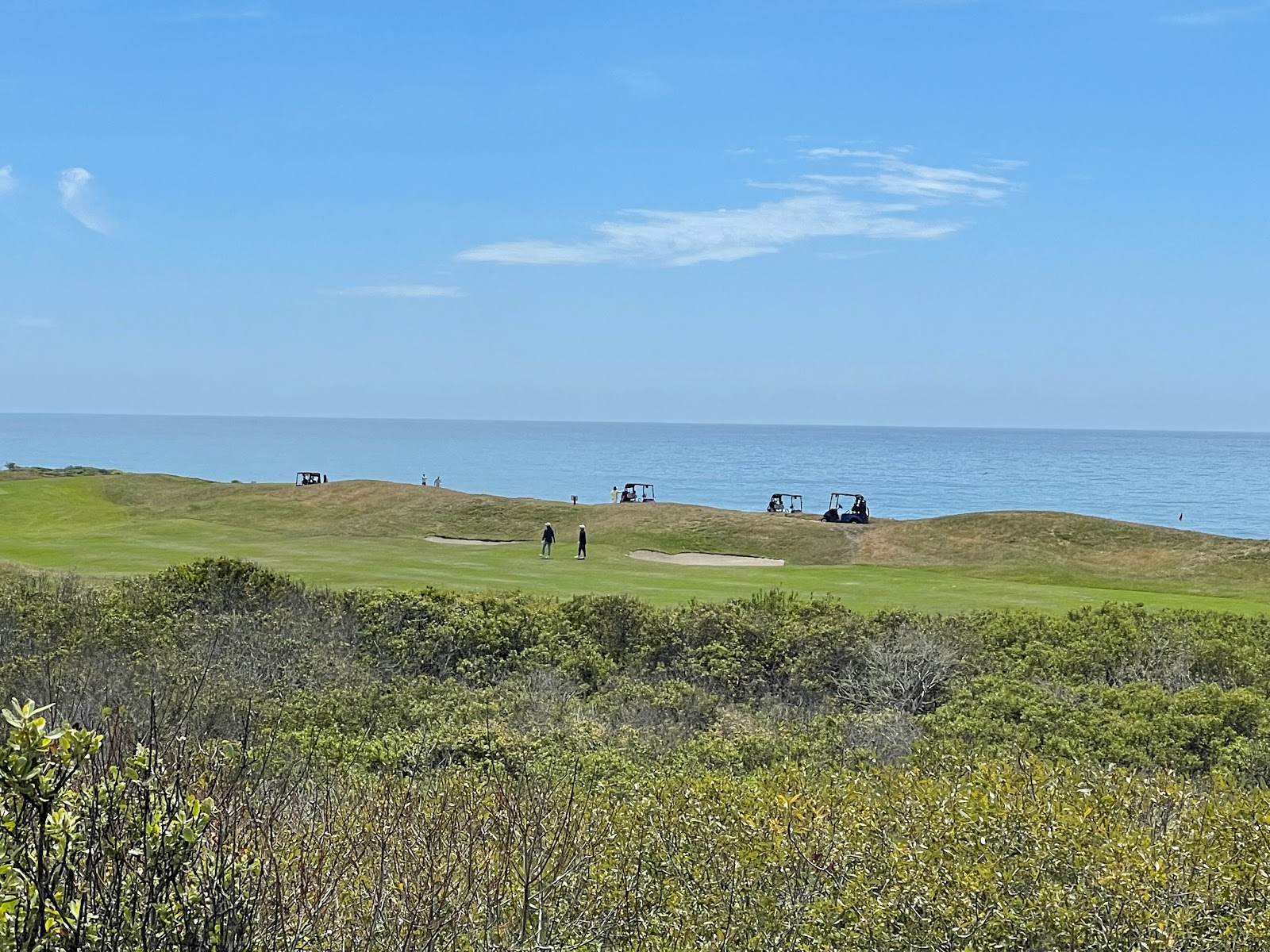 Pelican Point RV Park oceanfront location in Half Moon Bay