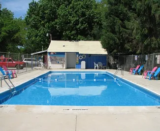 Hickory Hill Campground scenic lakeside view