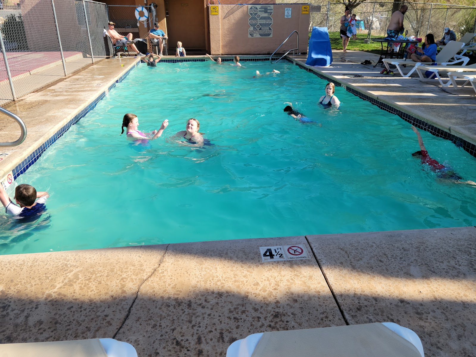 Vue d'ensemble du parc St. George KOA