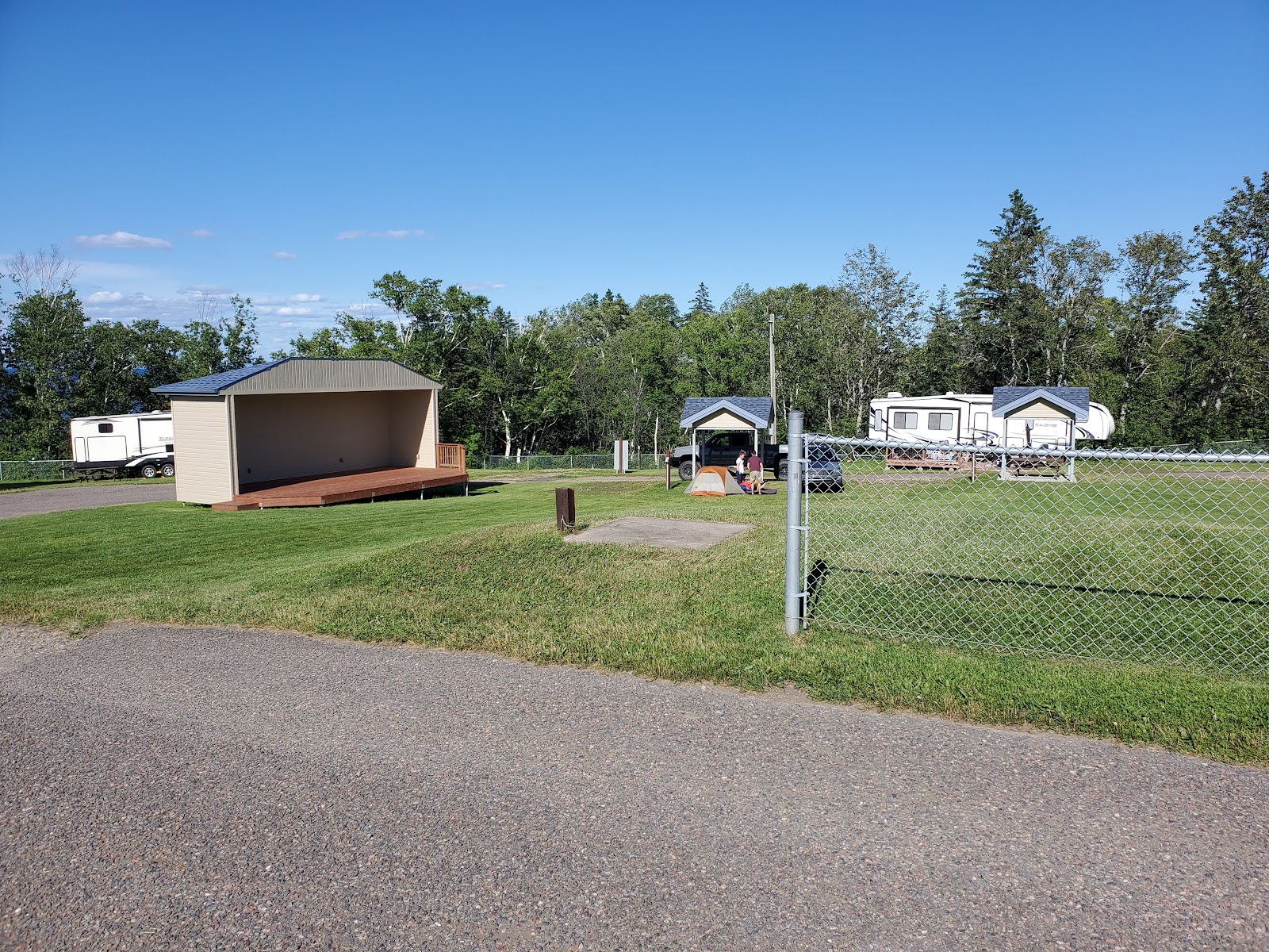 Jacquet River Campground Belledune RV sites