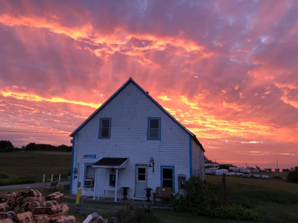 Waterfront RV sites at Mac Leods Beach