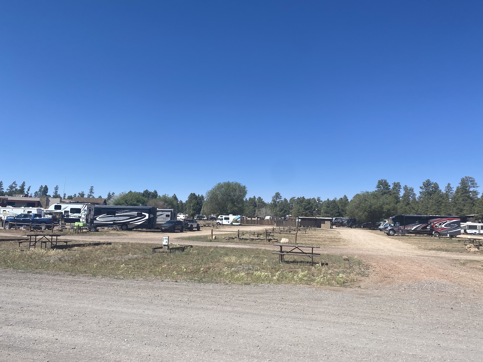 Grand Canyon Camper Village with scenic canyon views