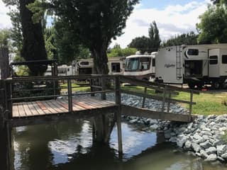 Snug Harbor RV Park waterfront location