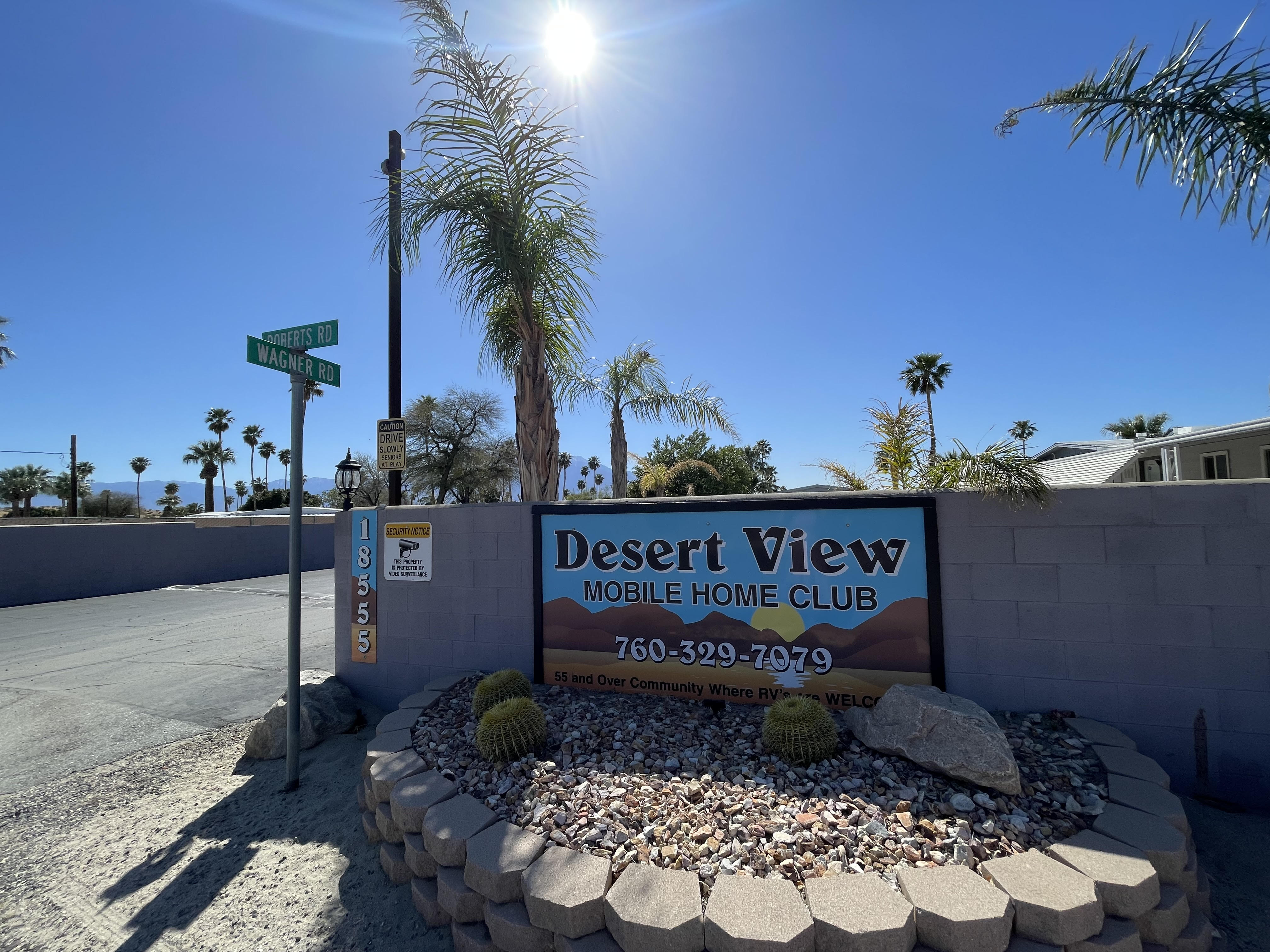 Desert View community RV sites