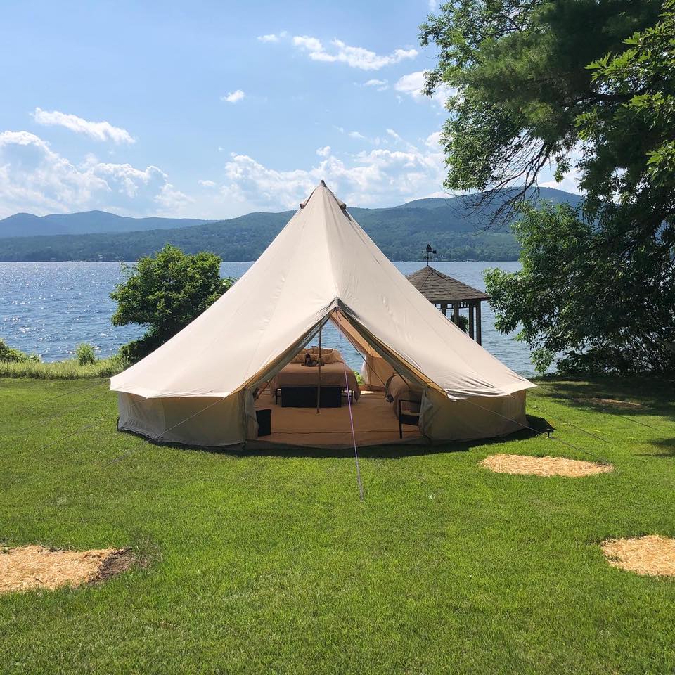 Adirondack Safari campground near Schroon River