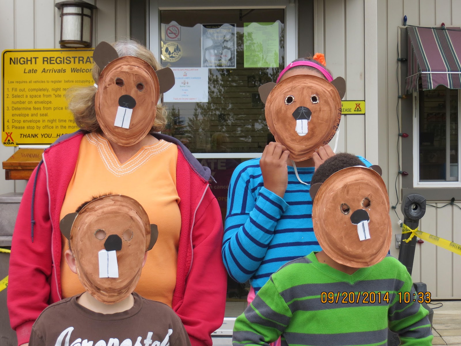 Piscine et aire de loisirs du Mallorytown KOA