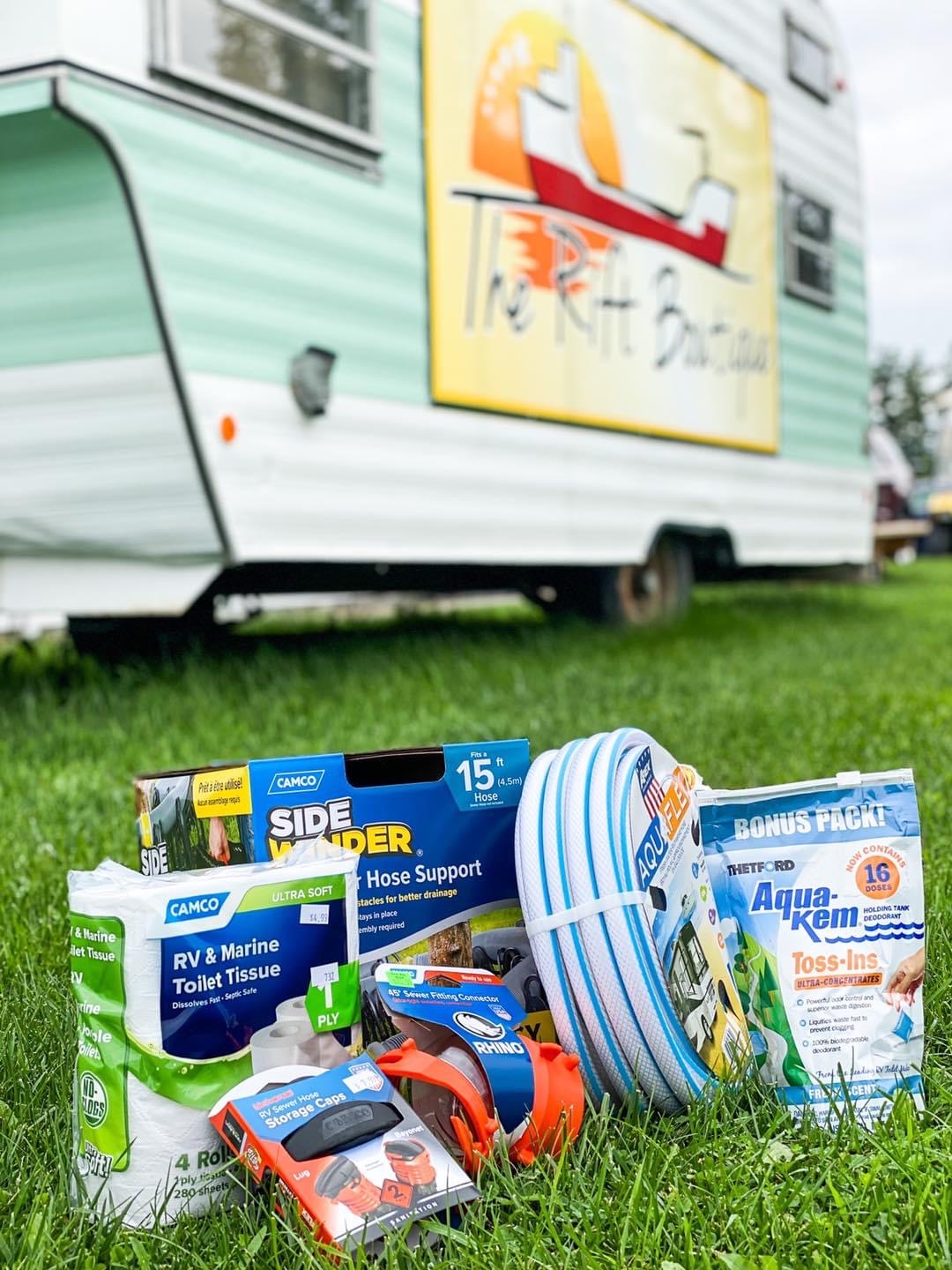 Marina et aire de camping VR du Swan Bay Resort