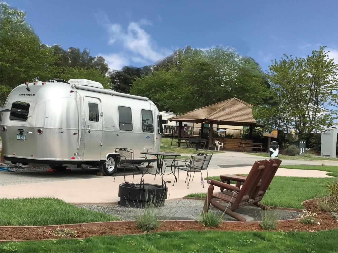San Francisco North / Petaluma KOA campground entrance and main facilities