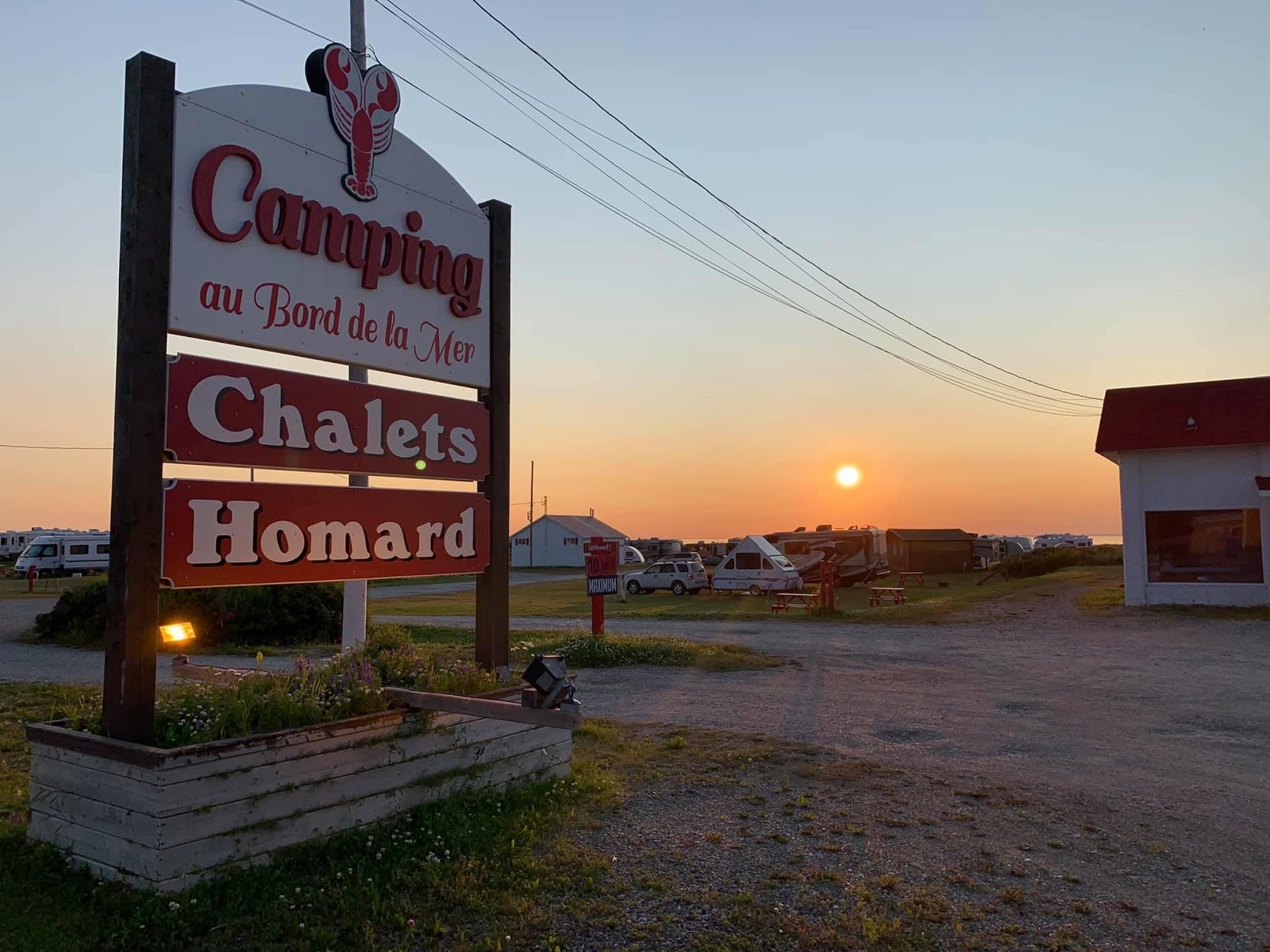 Camping Au Bord De La Mer waterfront RV sites