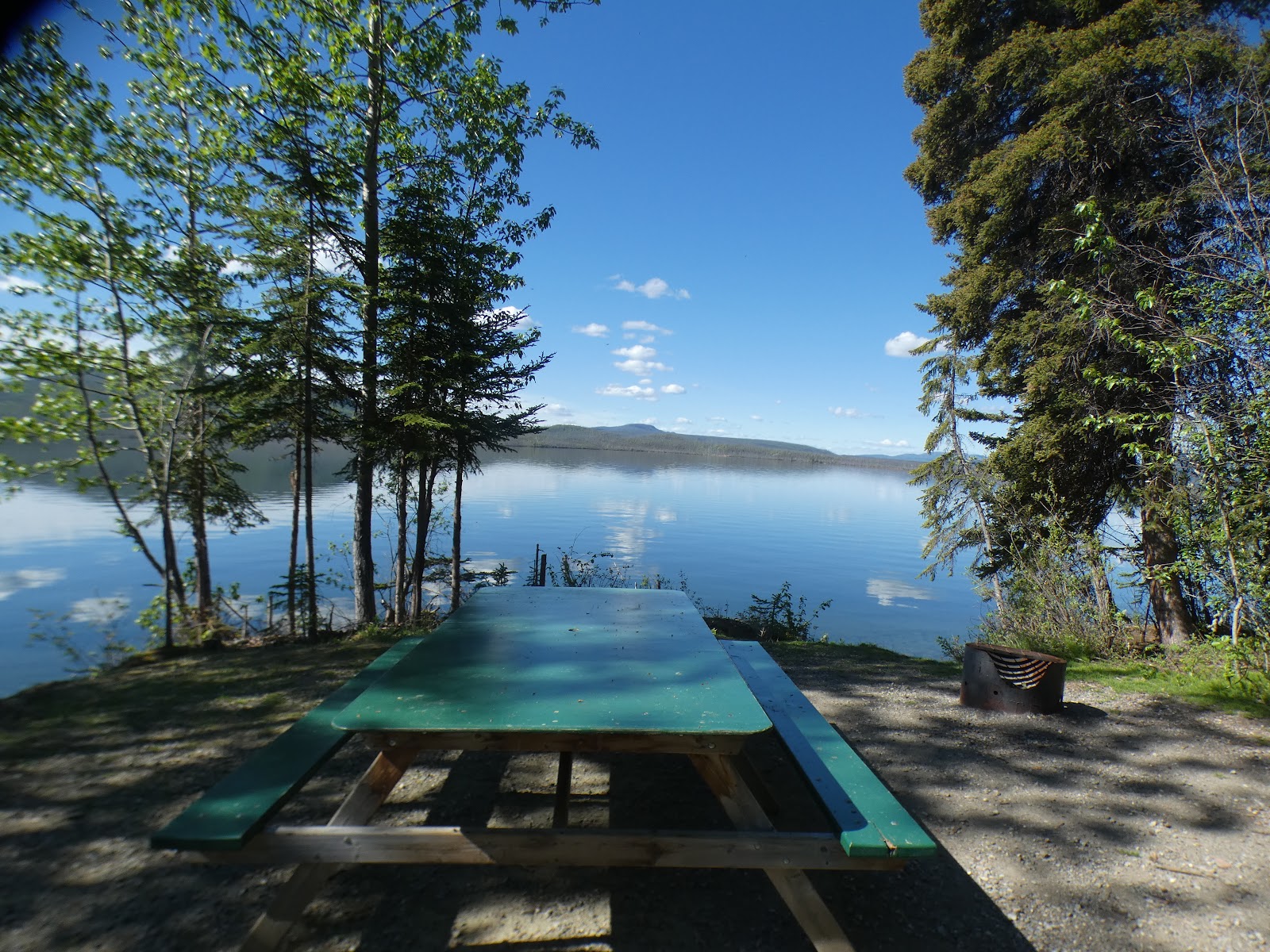 Little Salmon Lake Campground and Boat Launch Pictures, Features